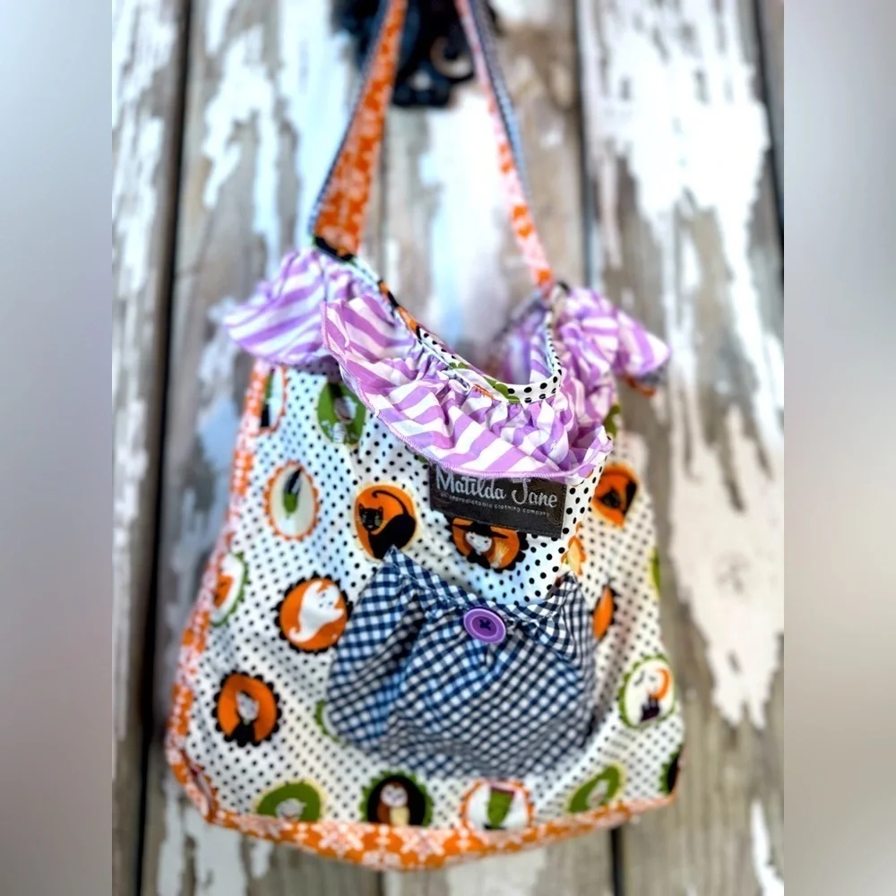 Matilda Jane Halloween Tote Bag 12x12